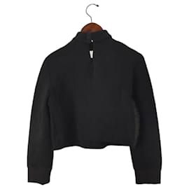 Fendi-[Used] FENDI / Sweat / 36 / Cotton / Black / Solid-Black