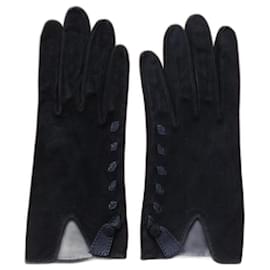 Hermès-Gloves-Black