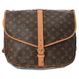 Louis Vuitton-Louis Vuitton Saumur 35-Brown