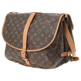 Louis Vuitton-Louis Vuitton Saumur 35-Brown