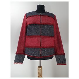 Giacca Sonia By Sonia Rykiel in cotone e lino multicolore Multicolore