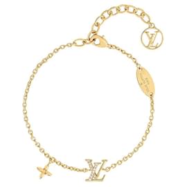 Louis Vuitton-Bracelet iconique LV-Doré