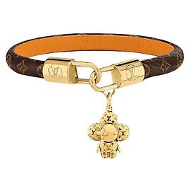 Bracciale Louis Vuitton Monogramma Vivienne Marrone Marrone