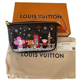 Louis Vuitton MINI POUCH ACCESSORIES Brown