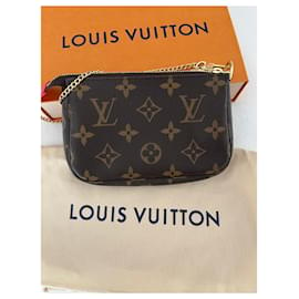 Louis Vuitton-Mini Pochette accessoires-Marron