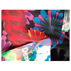 Desigual Multi-material Jacket Cotton Wool Multiple colors