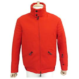 Moncler-MONCLER MICHEALBACH GIUBBOTTO B DOWN JACKET20974136735 M 48 RED JACKET COAT-Red