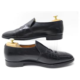 John Lobb-ZAPATOS JOHN LOBB JIVE 10mi 44 MOCASÍN NEGRO MOCASÍN PIEL NEGRO-Negro