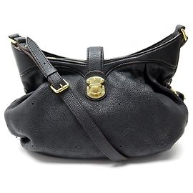 SAC A MAIN LOUIS VUITTON XS EN CUIR MONOGRAM MAHINA PERFORE MARRON BAG Marron