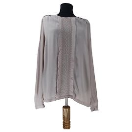 Noa Noa Blouse Beige Viscose Beige