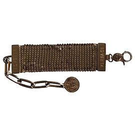 Bracciale Versace in metallo dorato Argento