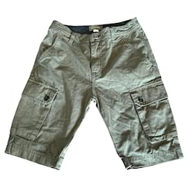 Diesel-Shorts de garçons-Kaki