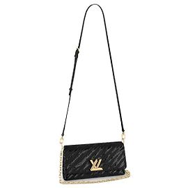 Louis Vuitton LV Pochette Twist paillettes neuf Noir