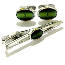 Saint Laurent-Saint Laurent Jewellery set-Silvery