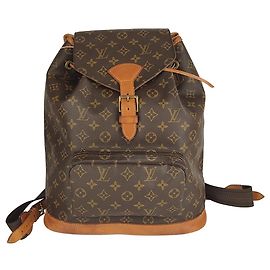 Mochila Louis Vuitton Montsouris Marrom
