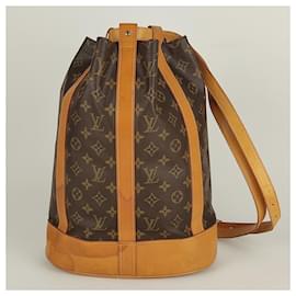 Louis Vuitton-Louis Vuitton Randonnée monogram backpack-Brown