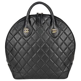Chanel-Chanel handbag maxi format-Black