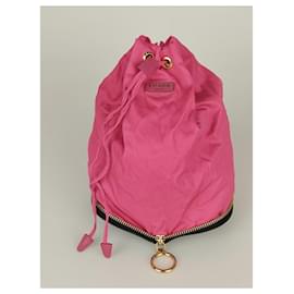 Prada-Prada removable “Trick” clutch bag in saffiano leather and nylon-Black