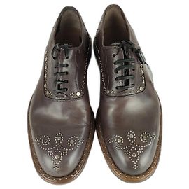 Dolce & Gabbana scarpe stringate Old Style con borchie (US 8/EU 41) Grigio