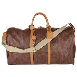 Bolsa de viagem Etro Paisley Marrom