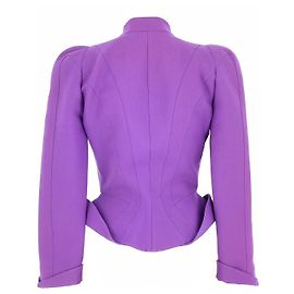 Casaco roxo Thierry Mugler Roxo