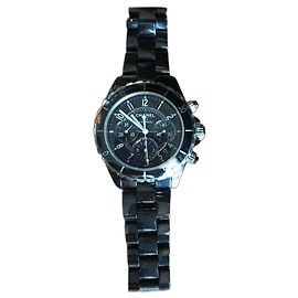 Chanel J12 Automatic Chronograph Watch Black Ceramic Black