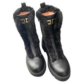 Elisabetta Franchi Ankle Boots Black