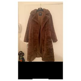 Autre Marque-Pull&Bear coat-Brown