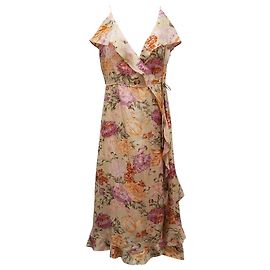 VESTIDO ENVOLVENTE ZIMMERMANN Otro Impresión de pitón