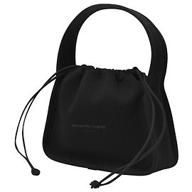 Alexander Wang Petit Sac Ryan en Toile Noire Noir