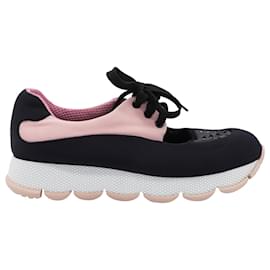 Prada-Sneakers Prada in poliestere rosa-Rosa