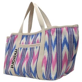 Isabel Marant Bolso Warden de Lona Beige Carne