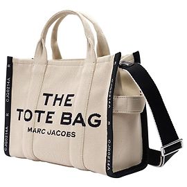 The Medium Tote Bag Jacquard - Marc Jacobs - Warm Sand - Algodón Castaño Beige