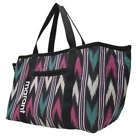 Isabel Marant Bolsa Warden em Tela Azul Azul