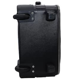 Prada-Prada Travel Carry-On Suitcase in Black Saffiano Leather-Black