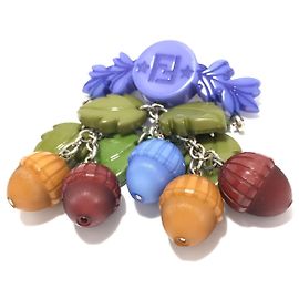 Broche Fendi Multicolor