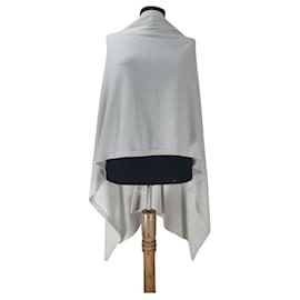 Steffen Schraut Poncho Weiß Weiß