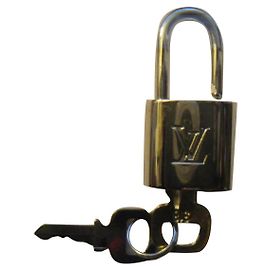 Lucchetto Louis Vuitton Argento Charm per Borsa Argento