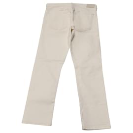 Citizens of Humanity-Citizens Of Humanity Emerson Slim Boyfriend-Jeans aus weißem Baumwoll-Denim-Weiß