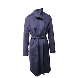 Cappotto foderato Joseph Lima in cashmere blu navy Blu navy
