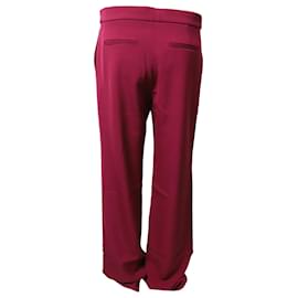 Stella Mc Cartney-Pantalón de vestir de lana rosa de Stella McCartney-Rosa