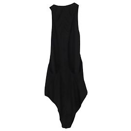 Body Ann Demeulemeester in Nylon Nero Nero