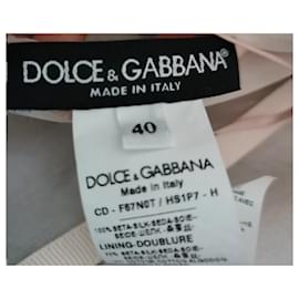 Dolce & Gabbana-Robes-Rose