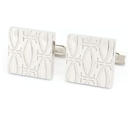 [Usato] Cartier Gemelli C de Cartier Decor 2Motivo logo C Argento