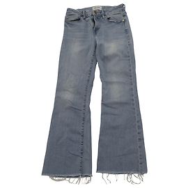 Frame Denim Vaqueros Frame Le Crop Mini Boot de algodón azul Azul Azul claro
