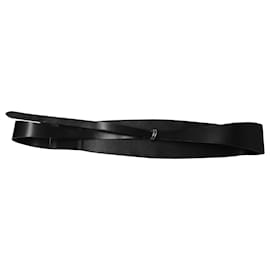 Isabel Marant-Isabel Marant Cajou Waist Belt in Black Calfskin Leather-Black
