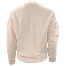 Iro-Iro Muka Sweatshirt aus weißer Baumwolle-Weiß