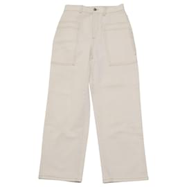 Stella Mc Cartney-Stella McCartney Denim Jeans in White Cotton-White