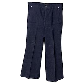Vaqueros Isabel Marant Flare de algodón azul Azul