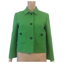 Dior-S/S Short Green Dior Jacket 2022 #DIOV34a-Green